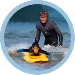 cours découverte ecole de surf anglet uhaina