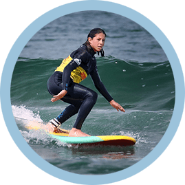 stage de surf de 3 jours à l'ecole de surf anglet uhaina